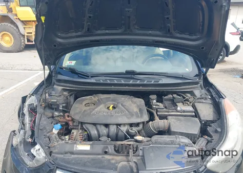 2012 Hyundai Elantra Gls from USA, damaged, VIN 5NPDH4AE7CH135639